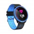Ceas Smart TarTek M71 Blue Edition, monitorizare activitate cardiaca, tensiune arteriala, fitness