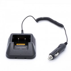 Incarcator auto pentru statii BAOFENG UV-5R, cu adaptor pentru bricheta si baza incarcare