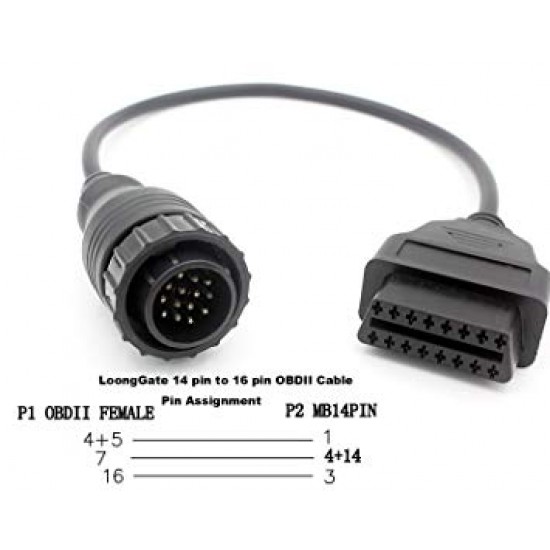 Cablu diagnoza adaptor 14 PIN