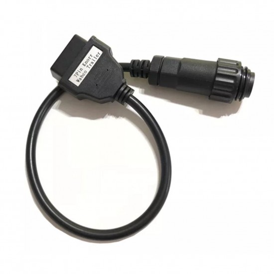 Cablu diagnoza adaptor wabco trailer 7 pin knorr