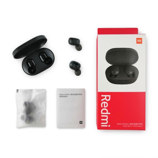 Casti Xiaomi Redmi AirDots 2, Bluetooth 5.0, Mic, AI Control, DPS, Active Noise Cancel, Wireless, Earbuds Casti Xiaomi Redmi AirDots 2, Bluetooth 5.0, Mic, AI Control, DPS, Active Noise Cancel, Wireless, Earbuds