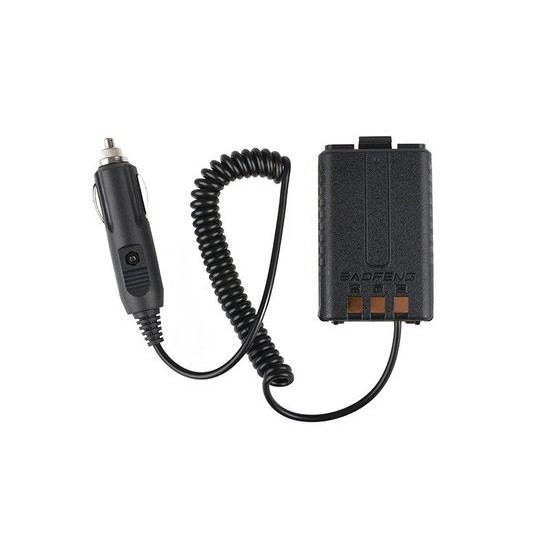 Adaptor alimentare auto Baofeng, eliminator acumulator pentru statii radio portabile Baofeng UV-5R