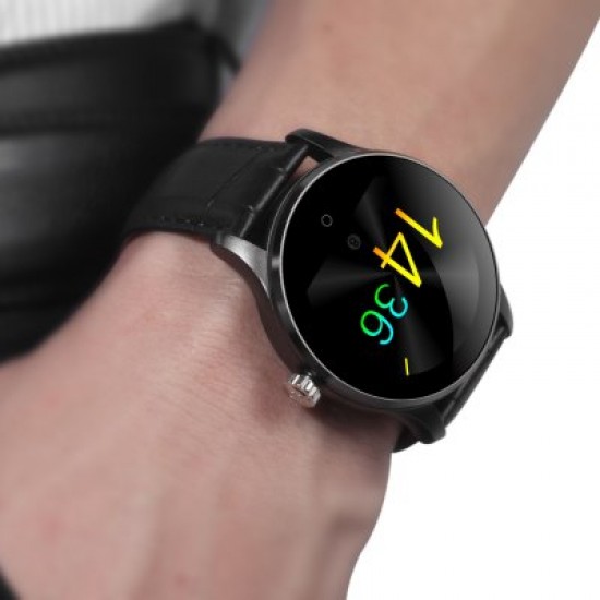 Ceas Smartwatch TarTek™ K88H Android si IOS, Metalic, Black Edition Ceas Smartwatch TarTek™ K88H Android si IOS, Metalic, Black Edition
