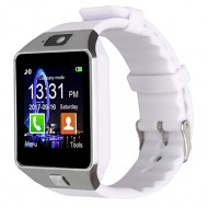 Ceas SmartWatch metalic TarTek™ - DZ09 White Edition