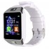 Ceas SmartWatch metalic TarTek™ - DZ09 White Edition