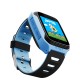 Smartwatch copii TarTek™ Q528 Albastru, lanterna, cu functie telefon