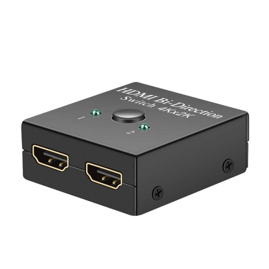 Comutator HDMI bi-directional 2x1 Switch sau 1x2 Splitter, cu doua porturi, TarTek