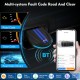Cititor de coduri auto universal, scaner complet de diagnosticare a sistemului OBD2, compatibil Android si IoS
