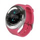 Ceas Smartwatch TarTek™ Y1 Pink, Ecran Touchscreen, Bluetooth, SIM Notificari, Pedometru Ceas Smartwatch TarTek™ Y1 Pink, Ecran Touchscreen, Bluetooth, SIM Notificari, Pedometru